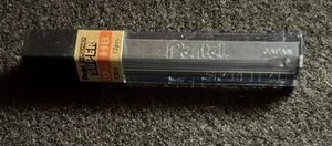 Pentel 0,5 mm Super HB Hi-Ploymer Blei Mine Japan 12 Stück Ersatzkabel - Bild 1 von 2