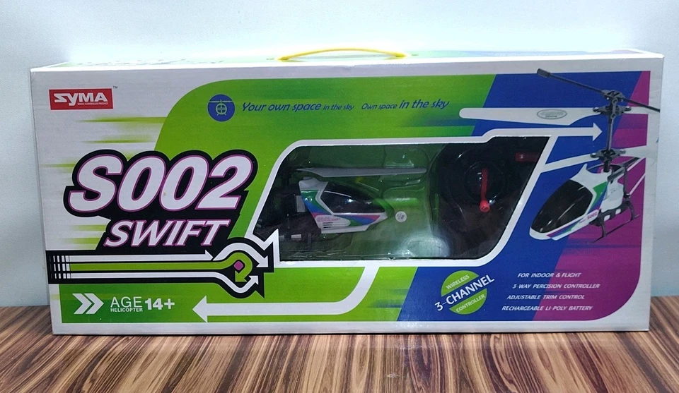 Large Syma RC Helicopter Outdoor Indoor 2 Blade - Image 1 of 3