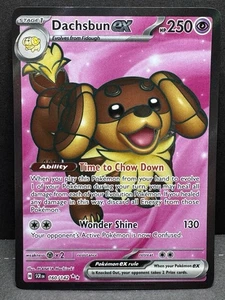 Dachsbun ex 2024 Pokemon S&V Stellar Crown #160/142 - Full Art / Secret - Picture 1 of 3
