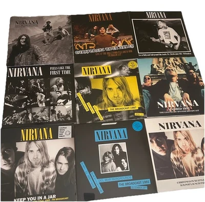 Nirvana - Live 9 Viny Records Lot New - Image 1 of 4