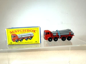 Camión Pipa Matchbox Lesney Nº 10 Rojo con Caja Original De Colección - Imagen 1 de 13