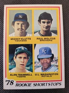 1978-2023 Milwaukee Brewers (26) Card Lot - Molitor RC (Creased) - Picture 1 of 8