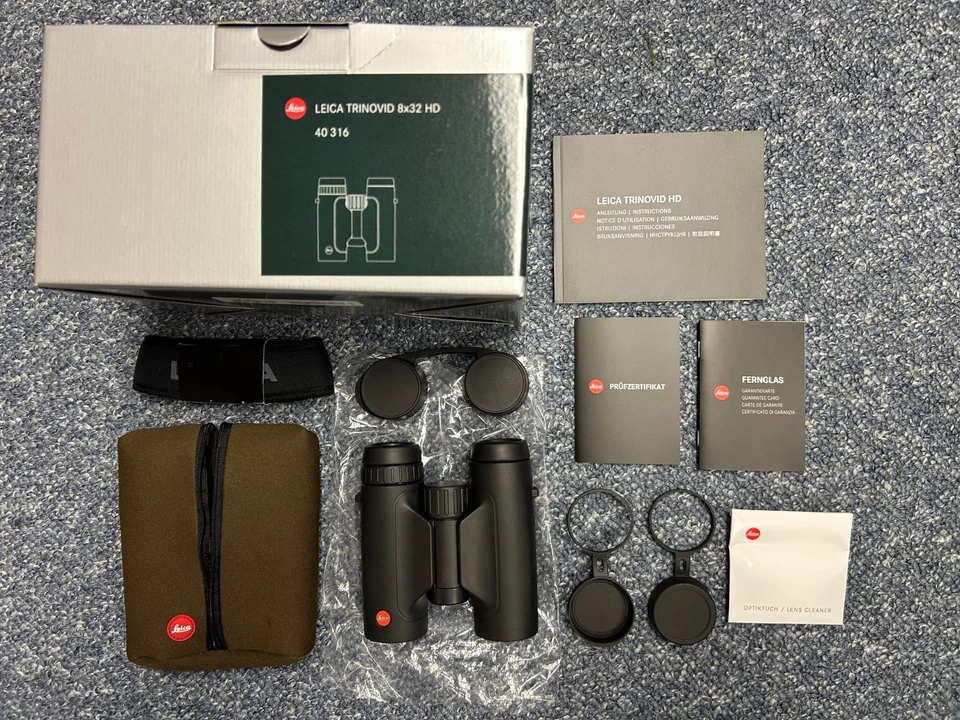 Leica Trinovid 8x32 HD Binoculars Model 40316 - New in Open Box Display Unit - Image 1 of 4