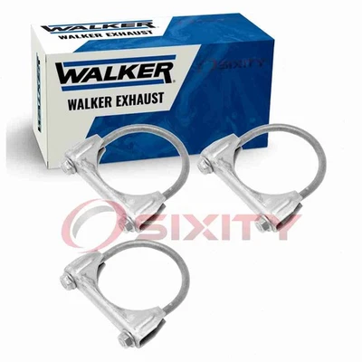 Abrazaderas de escape Walker de 3 piezas para 1980-1984 Plymouth Colt 1,4 L 1,6 L L4 Hardware ud Foto 1 de 4