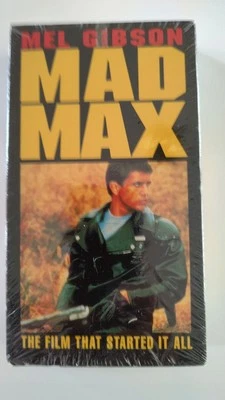 Mad Max VHS (1993 Release) Mel Gibson George Miller  - Image 1 of 4