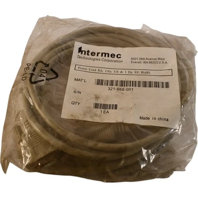 NEW Intermec 321-668-001 Power Cord  - Image 1 of 3