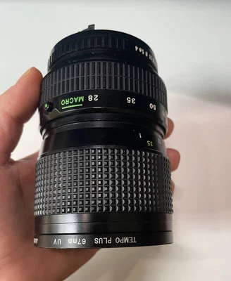 Ricoh 28-100mm F/4 Rikenon P Zoom Macro w/ Rokunar UV Filter - Image 1 of 4