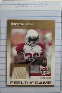 2007 Fleer Ultra - Feel the Game Edgerrin James #FTG-EJ Memorabilia (MEM) - Picture 1 of 3