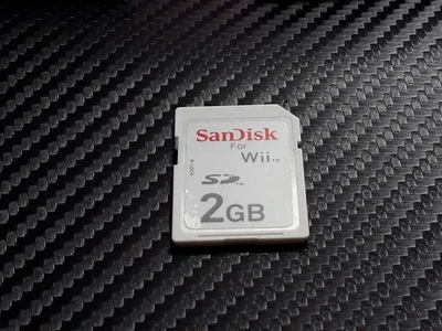 2GB Nintendo Wii Memory Card Official SanDisk SD Card 2 GB - Image 1 of 3