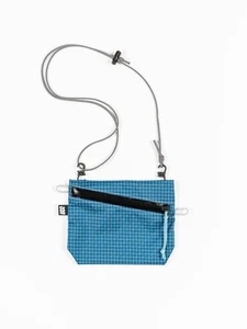 1733 X Meridian Sacoche (Blue, Ultra Grid) W/ Reflective Cord 14/20 - Picture 1 of 16