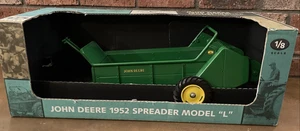 Ertl John Deere 1/8 Scale 1952 Manure Spreader Scale Model “L” New in Box USA - Picture 1 of 15