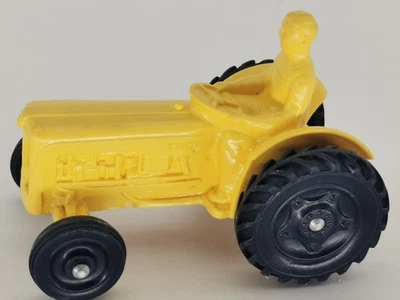 TOMTE LAERDAL MAJOR TRACTEUR FORDSON JAUNE VIF  +++ - Photo 1/4