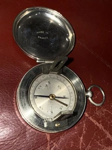 Vintage WWII Military Nautical Compass Made In France - Picture 1 of 9