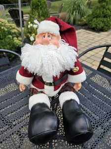 Santa Claus Kris Kringle Figurine Russ Soft Shelf Sitter  23” Christmas Holiday - Picture 1 of 10