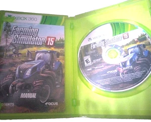 Farming Simulator 15 (Microsoft Xbox One, 2015). With Manual. Good Condition. - Picture 1 of 3
