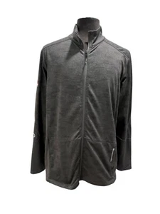 Chaqueta Ogio Endurance Para Hombres XL Gris Cremallera Completa Chaqueta Rendimiento Capital One Logo - Imagen 1 de 10