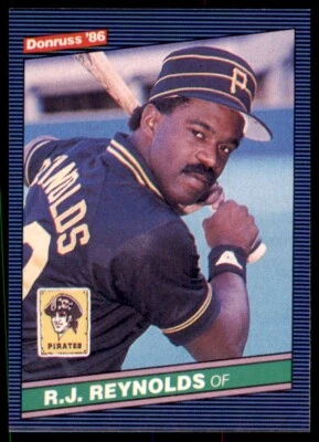 1986 Donruss R.J. Reynolds Baseball Cards #552 - Image 1 of 2