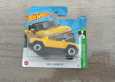 HOTWHEELS GMC Hummer EV HW Green Speed Mattel nuovo - Immagine 1 di 3