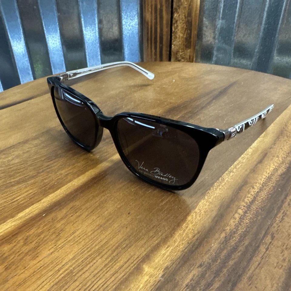 Vera Bradley Midnight Paisley Cat Eye Sunglasses VB UV400 New With Tags - Image 1 of 3