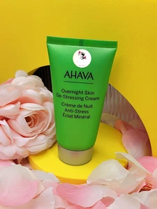 Crema desestresante AHAVA Mineral Radiance PIEL DURANTE LA NOCHE 1.7 FL OZ NUEVA SELLADA - Imagen 1 de 6