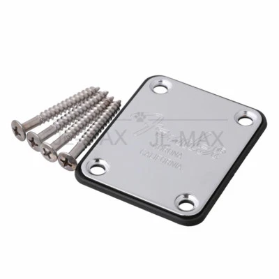 Placa de cuello Fender serie AM/American Corona con 4 pernos - Imagen 1 de 4