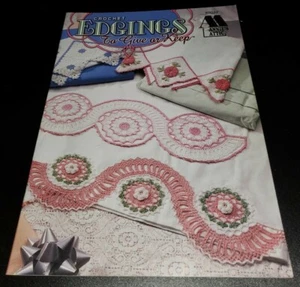 CL23 A. ATTIC 1998, CROCHET EDGINGS TO GIVE OR KEEP PATTERN LEAFLET - 7 DESIGNS - Picture 1 of 2