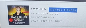 2 Tickets Dark Tenor 16.10.24 Bochum - Bild 1 von 1