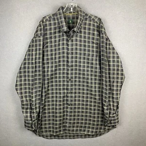 Robert Talbott Shirt Button Up Long Sleeve Multicolor Plaid Checkered Mens 2XL - Picture 1 of 12