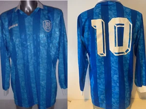 Israel Diadora Erwachsene XL 1990s Vintage Football Soccer Shirt Trikot selten - Bild 1 von 5