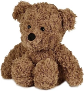 Warmies Microondas Calentable Oso Marrón Rizado Olor Suave Juguete de Peluche Intelex - Imagen 1 de 4