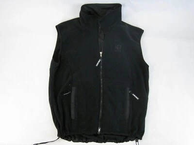 Pearl Izumi Technical Wear Black Fleece Zip Up Cycling Vest XL - Image 1 of 4