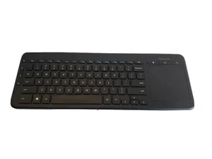 Microsoft - All-In-One Wireless Keyboard Track Pad - PRE-OWNED *MISSING USB* - Picture 1 of 7
