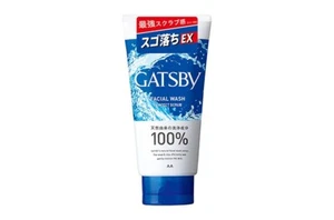 GATSBY Gesichtswaschschaum perfektes Peeling 130ml Mandom Made in Japan - Bild 1 von 4