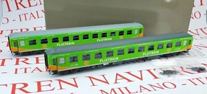 LS MODELS 46014 - H0 1/87 - SET 2 LIEGEWAGEN Bvcmz 248.5 FLIXTRAIN - EP.VI - Picture 1 of 1
