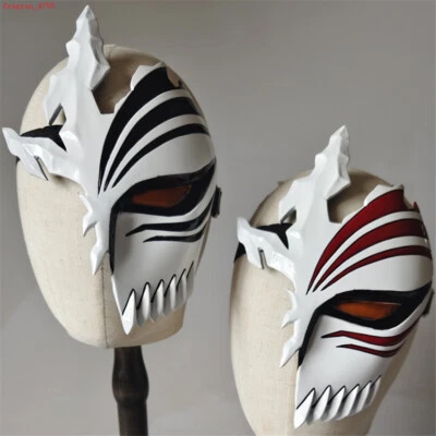 BLEACH Kurosaki Ichigo Hollowfication Half Mask Cosplay Props High-End Replica - Image 1 of 4