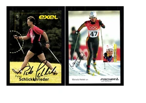 13 Autogrammkarten Ski Langlauf Original Signiert ## K 880 - Bild 1 von 7