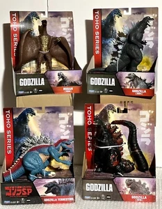 Toho Series Godzilla 2004, 2016, Rodan 1956 & Terrestris - Action Figures - Picture 1 of 10