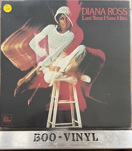 Diana Ross – Last Time I Saw Him - UK LP Vinyl Record Motown Tamla EX / EX CON - Picture 1 of 4