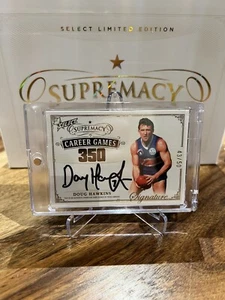 Doug Hawkins Supremacy 2024 Career Games Signature Card 43/50 FREE Shipping - Picture 1 of 2