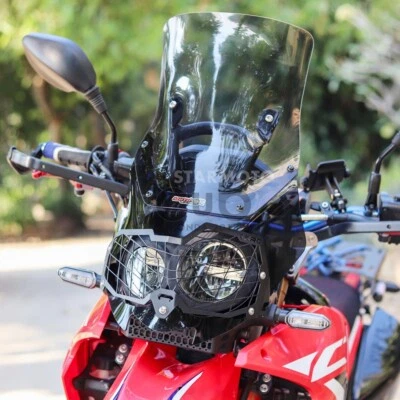 FIT HONDA CRF 300 RALLY 250 RL WINDSHIELD WINDSCREEN METER VISOR SHIELD 2 TONE — 第 1/4 张图片