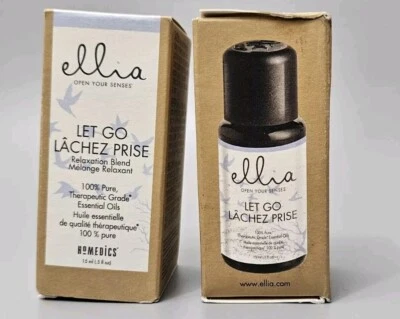 Ellia Homedics Mezcla de aceites esenciales Let Go Grado terapéutico 15ml LOTE DE 2 Foto 1 de 4