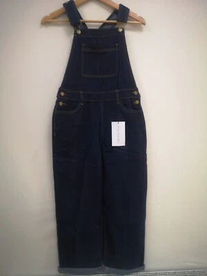Pixie Girl Size Indigo Blue Denim Dungaree