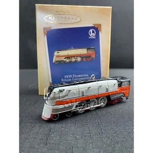 Hallmark 1939 Hiawatha Dampflok Lionel Train Weihnachtsschmuck Box - Bild 1 von 8