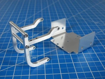 Aluminum Axle Bumper Lower Chassis Plate Bracket Tamiya 1/10 Bullhead Clodbuster - Image 1 of 4