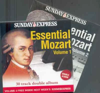 ESSENTIAL MOZART - 2 CD SET: 30 TRACKS / AVE VERUM CORPUS, ALLELUJA, SULL'ARIA - Image 1 of 3