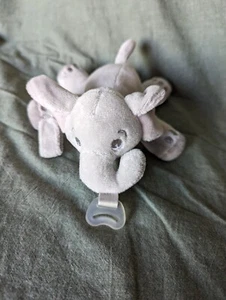 Aveda Phillips Elefant Plüsch Schnuller Aufsatz Säugling Baby Spielzeug Stofftier - Bild 1 von 18