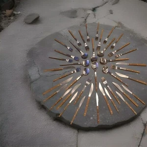 SELTENES MONO-T X40 Esstischbesteck Peter Raacke Erstausgabe 1960 - Bild 1 von 9