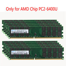 LOT Samsung 4GB DDR2 PC2-6400U 800MHz 240PIN DIMM Desktop Memory Only For AMD