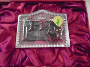 Waterford Crystal Annual Was Night Christmas Nuovo 2013 Holiday Lead Enchancer - Foto 1 di 3
