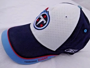 Vintage Tennessee Titans Official Equipment NFL Baseball Cap Hat By Reebok - Picture 1 of 6